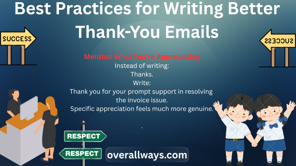 Best Practices for Writing Better Thank-You Emails