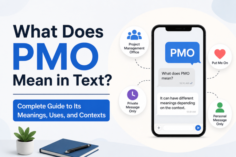 What Does PMO Mean in Text? Complete Guide to Its Meanings, Uses, and Contexts