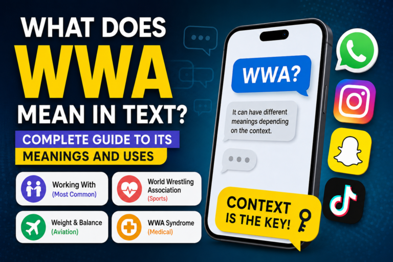 What Does WWA Mean in Text? Complete Guide to Its Meanings and Uses