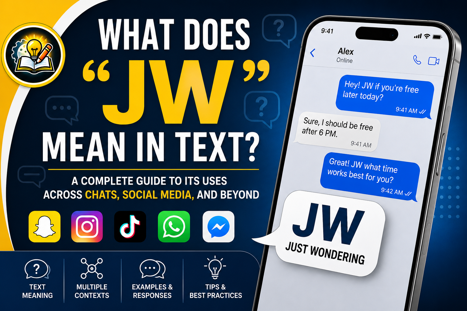 What Does “JW” Mean in Text? A Complete Guide to Its Uses Across Chats, Social Media, and Beyond