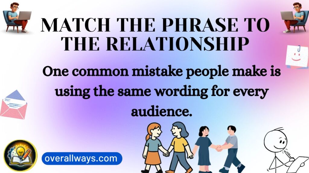 Match the Phrase to the Relationship