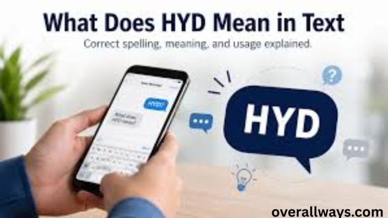 What Does HYD Mean in Text? The Full Breakdown of Every Real Meaning