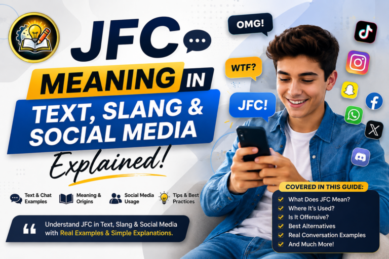 JFC Meaning in Text, Slang & Social Media Explained