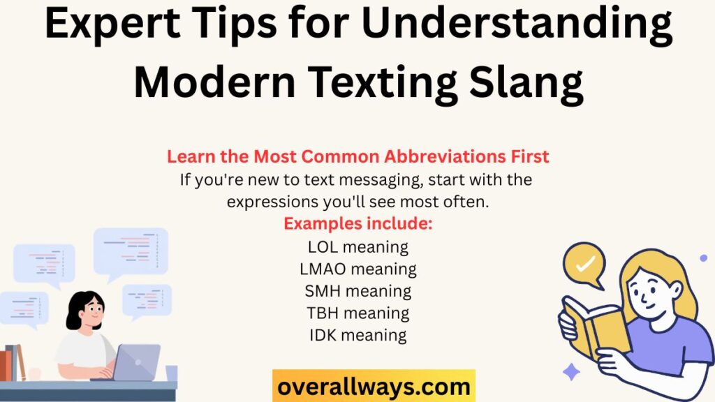Expert Tips for Understanding Modern Texting Slang