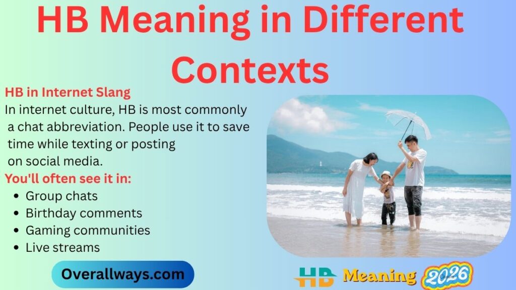 HB Meaning in Different Contexts