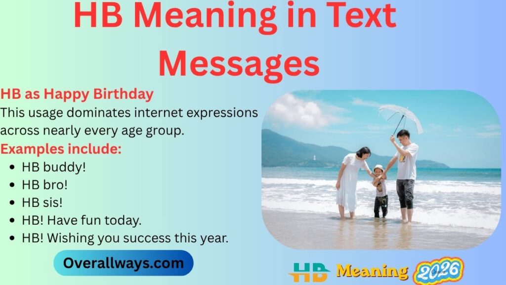 HB Meaning in Text Messages