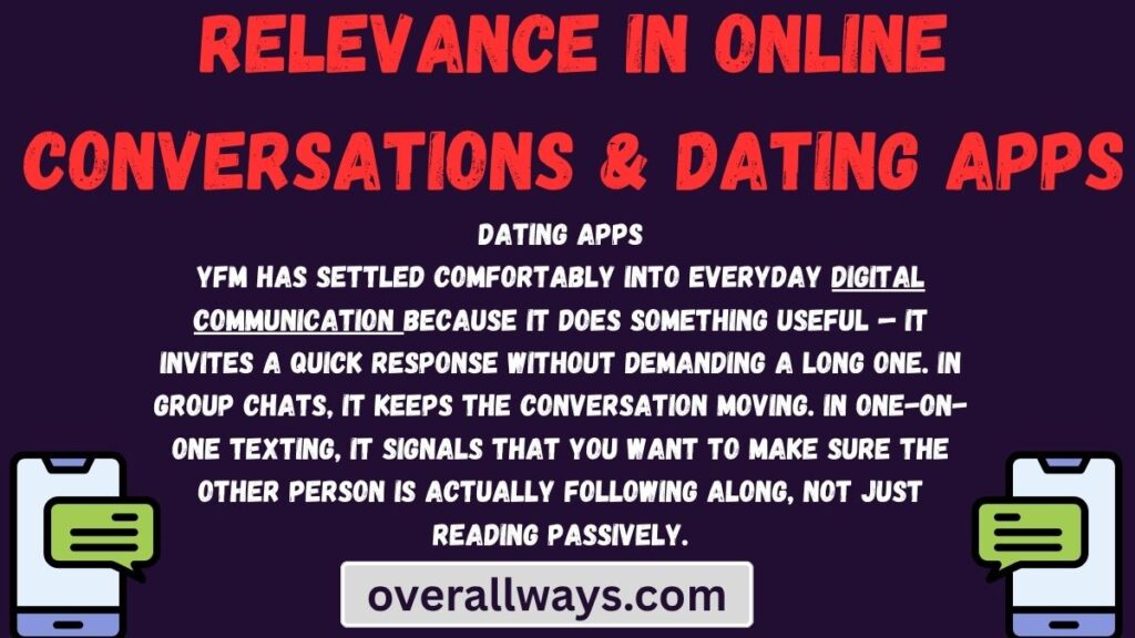 Relevance in Online Conversations & Dating Apps