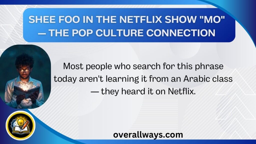 Shee Foo in the Netflix Show "Mo" — The Pop Culture Connection
