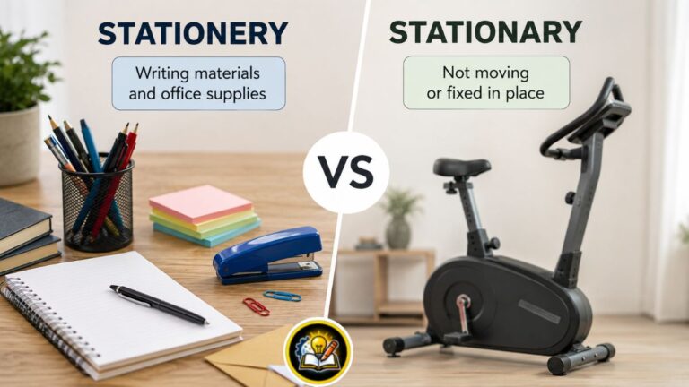 Stationary vs Stationery: What’s the Difference, Which One Should Use?