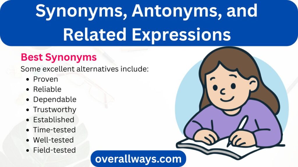 Synonyms, Antonyms, and Related Expressions