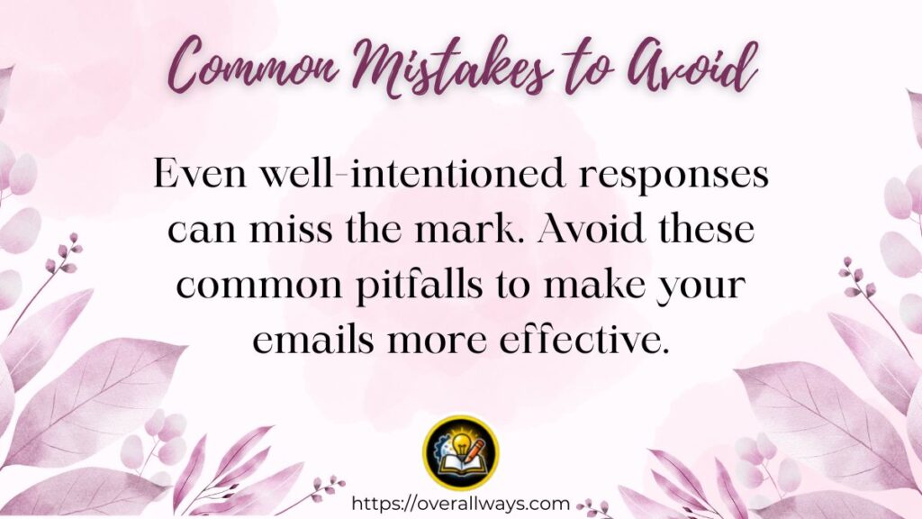 Common Mistakes to Avoid