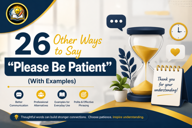 26 Other Ways to Say "Please Be Patient" (With Examples)