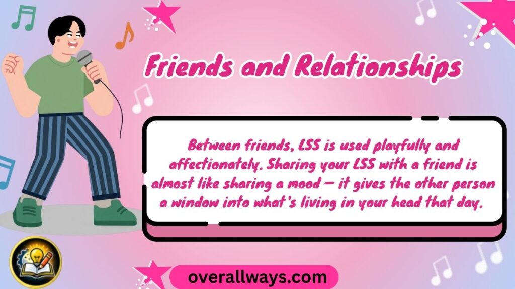 Friends and Relationships