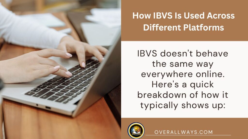 How IBVS Is Used Across Different Platforms