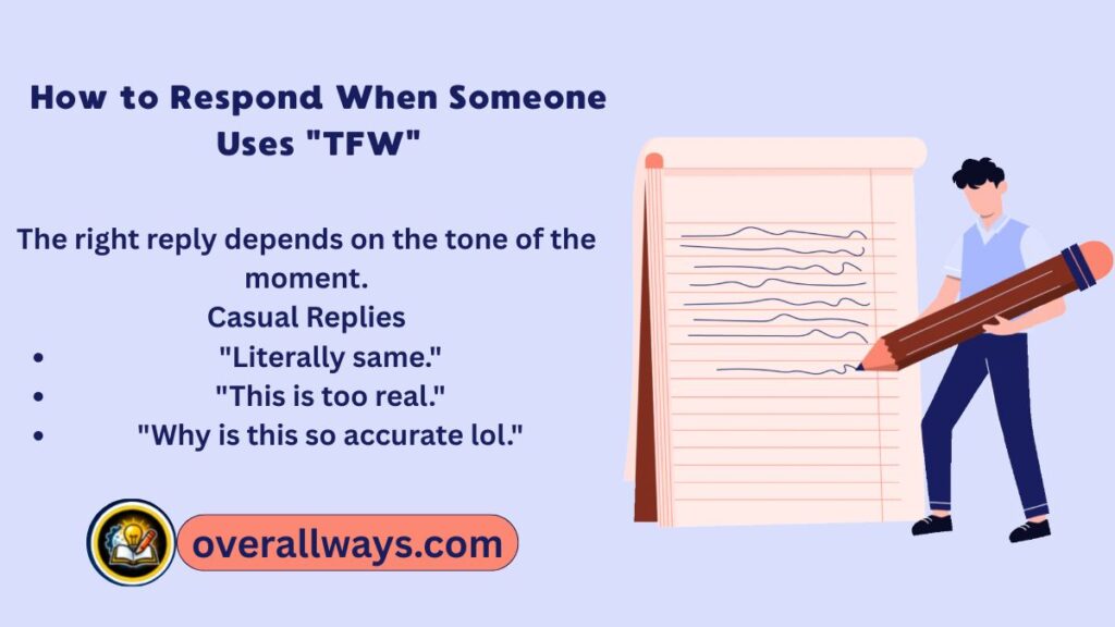 How to Respond When Someone Uses "TFW"