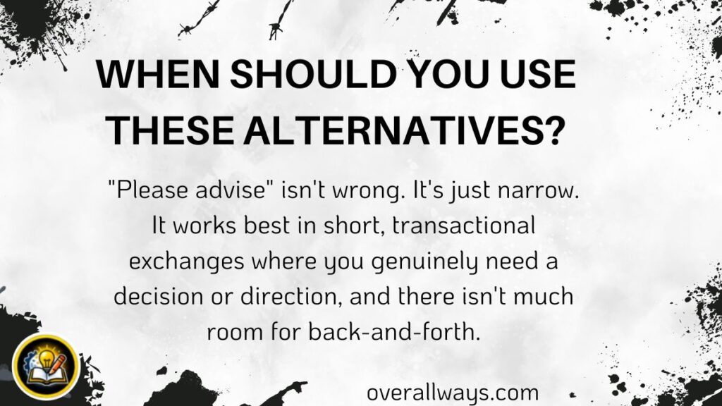 When Should You Use These Alternatives?