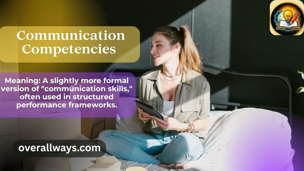  Communication Competencies