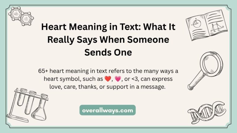 Heart Meaning in Text: What It Really Says When Someone Sends One