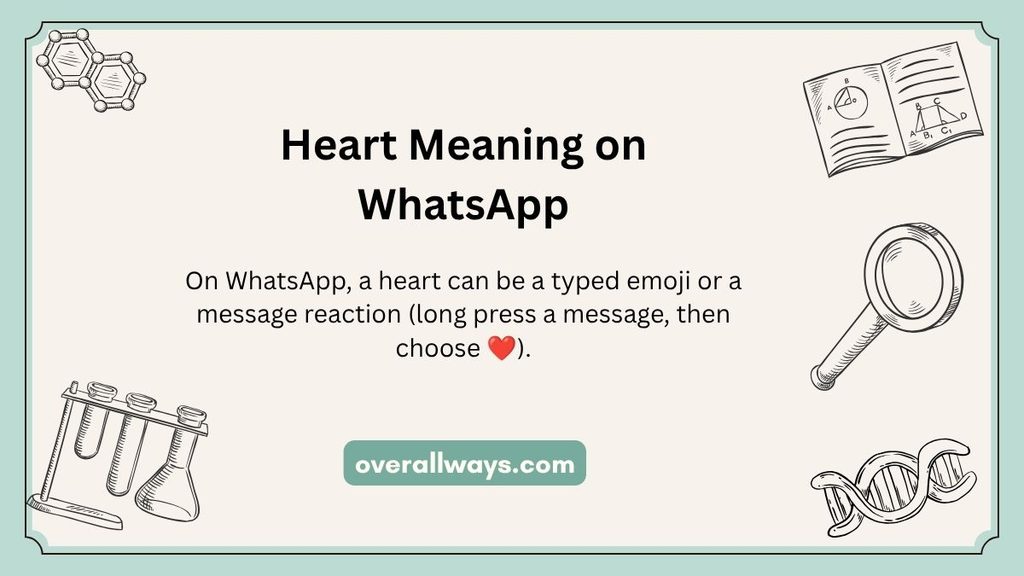 Heart Meaning on WhatsApp